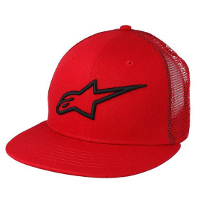 Čepice - ALPINESTARS Corp Trucker - Red / Black