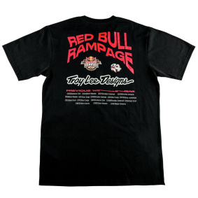 Triko - TROY LEE DESIGNS Red Bull Rampage Mind Melt - Black