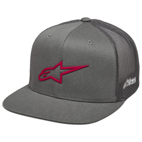 Čepice - ALPINESTARS 3D Ageless Trucker 2024 - Grey / Red