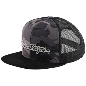 Čepice - TROY LEE DESIGNS Signature Camo - Black / Silver