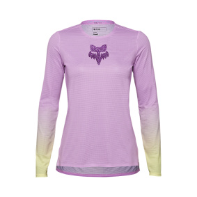 Dámský dres - FOX W Flexair Ls Jersey TS57 2024 - Pink