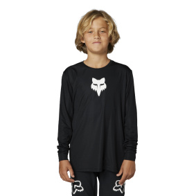 Dětský dres - FOX Yth Ranger Ls Jersey 2024 - Black