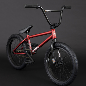 Freestyle BMX kolo - FLY BIKES Supernova 18" RHD - Flat Metallic Red