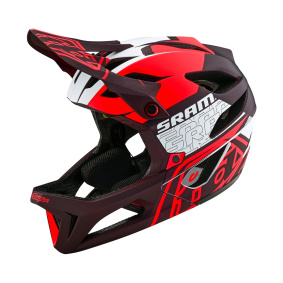 Integrální přilba - TROY LEE DESIGNS Stage MIPS Sram - Vector Red