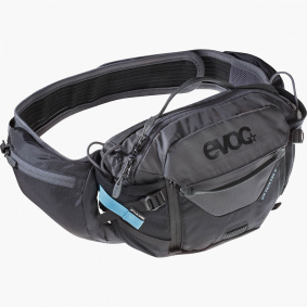 Ledvinka - EVOC Hip Pack Pro 3 + Hydration Bladder 1,5L - Black / Carbon Grey