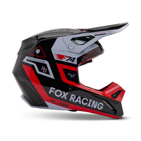 Integrální přilba - FOX V1 Race Spec 2025 - Fluo Red