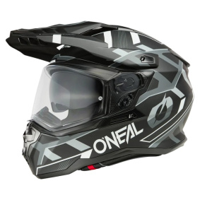 Přilba na cestovní Enduro - O´NEAL D-SRS Square 2025 - Black/White/Grey