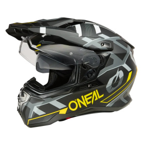 Přilba na cestovní Enduro - O´NEAL D-SRS Square 2025 - Black/Yellow/Grey