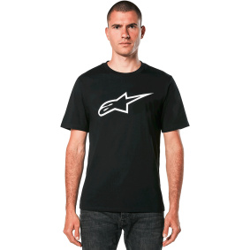 Triko - ALPINESTARS Ageless CSF Tee 2024 - Black / White