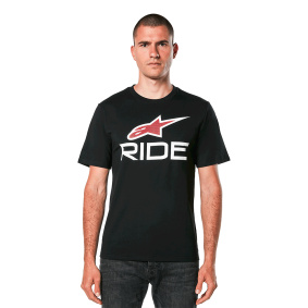 Triko - ALPINESTARS Ride 4.0 CSF Tee 2024 - Black/White/Red