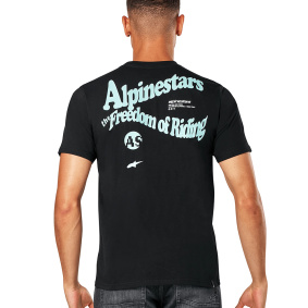 Triko - ALPINESTARS Swishy CSF Tee 2024 - Black